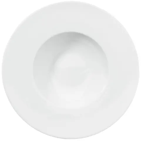 Assiette creuse Noon, porcelaine